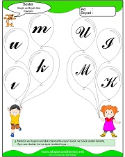 Büyük ve Küçük Sesleri Eşleştir